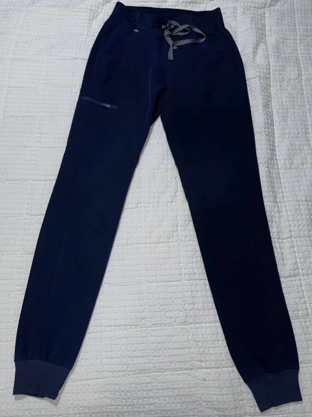 FIGS Zamora Jogger Scrub Pants with Drawstring - Women's Navy Blue (qty. 2) - Picture 1 of 6